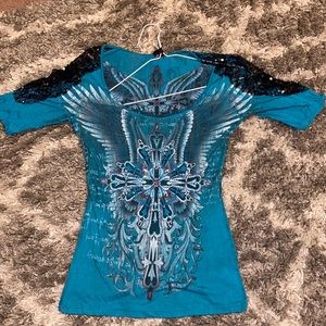 Buckle brand. Angel & diamonds.